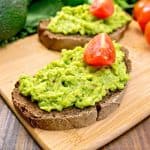 Rezept für Bauernbrot mit Avocado