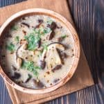 Cremige Champignons